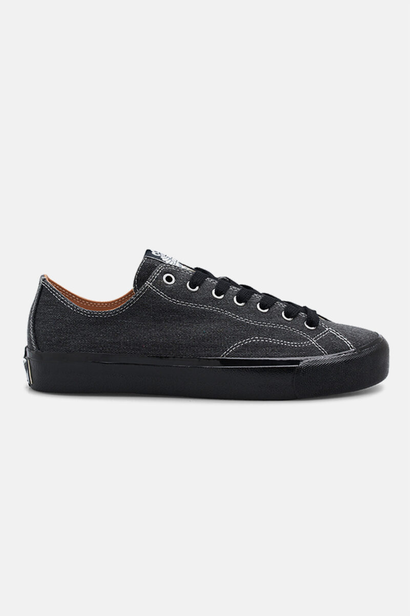 chaussure skate en toile avec lacets confortable noir last resort