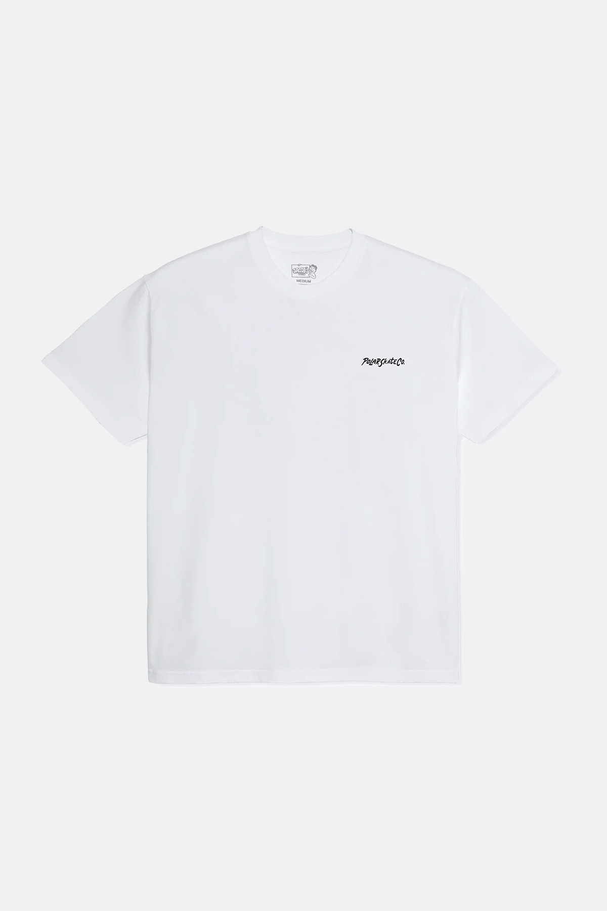 tee-shirt homme coming out polar skate co blanc